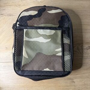 Thirty One Camo Thermal Lunch Box Insulated Cooler Bag Pocket Travel School